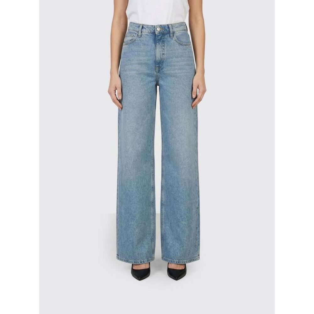 Cycle Women Cycle Wide Leg Jeans In Denim